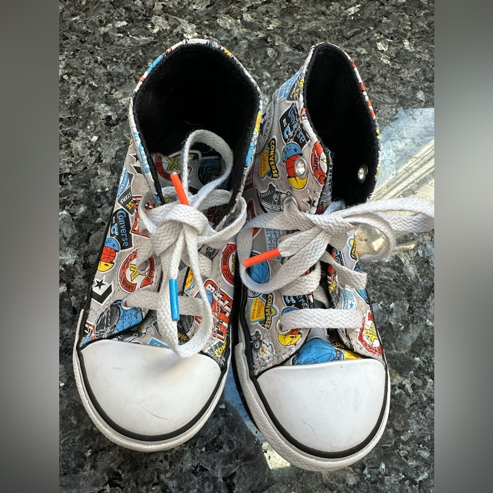 Nike x CONS Chuck Taylor All Star Retro Rare Basketball Kids Shoes Size 10 Youth - Picture 13 of 13
